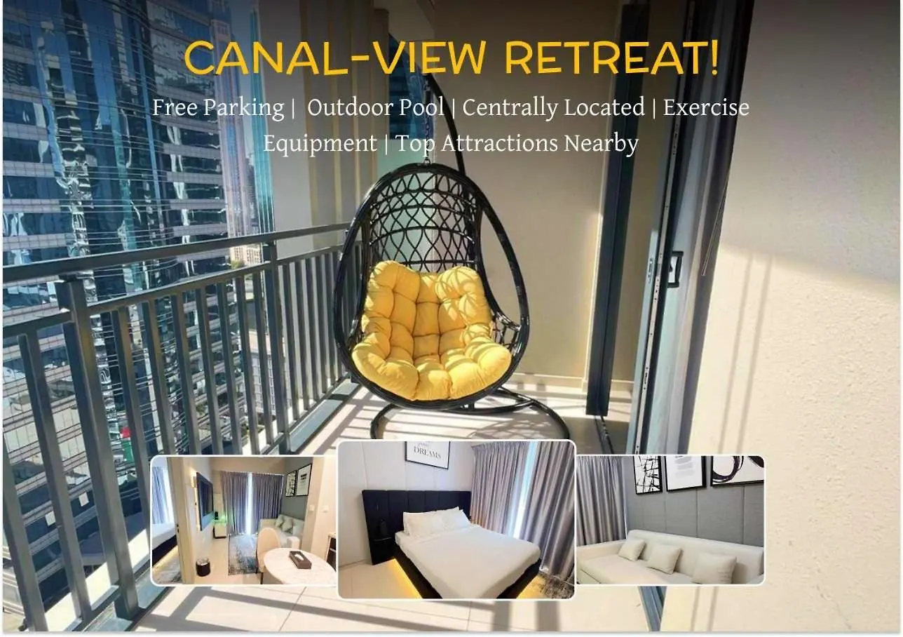 Apartment Quasi-Hotels Zada 1Br Elegance In Business Bay Dubai