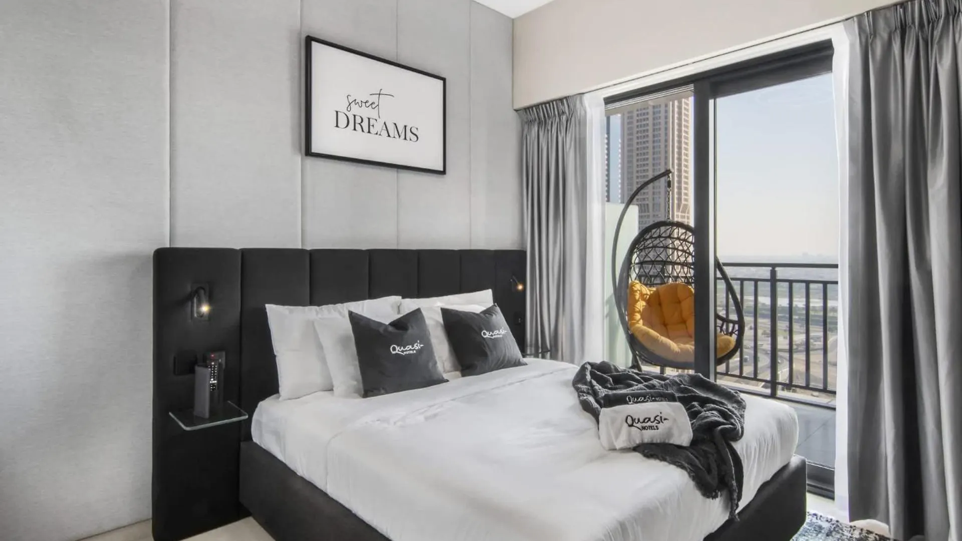 Quasi-Hotels Zada 1Br Elegance In Business Bay Dubai 0*,